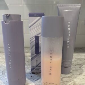 Fenty Beauty Hydra Visor, Milky Toner, Total Cleans’r